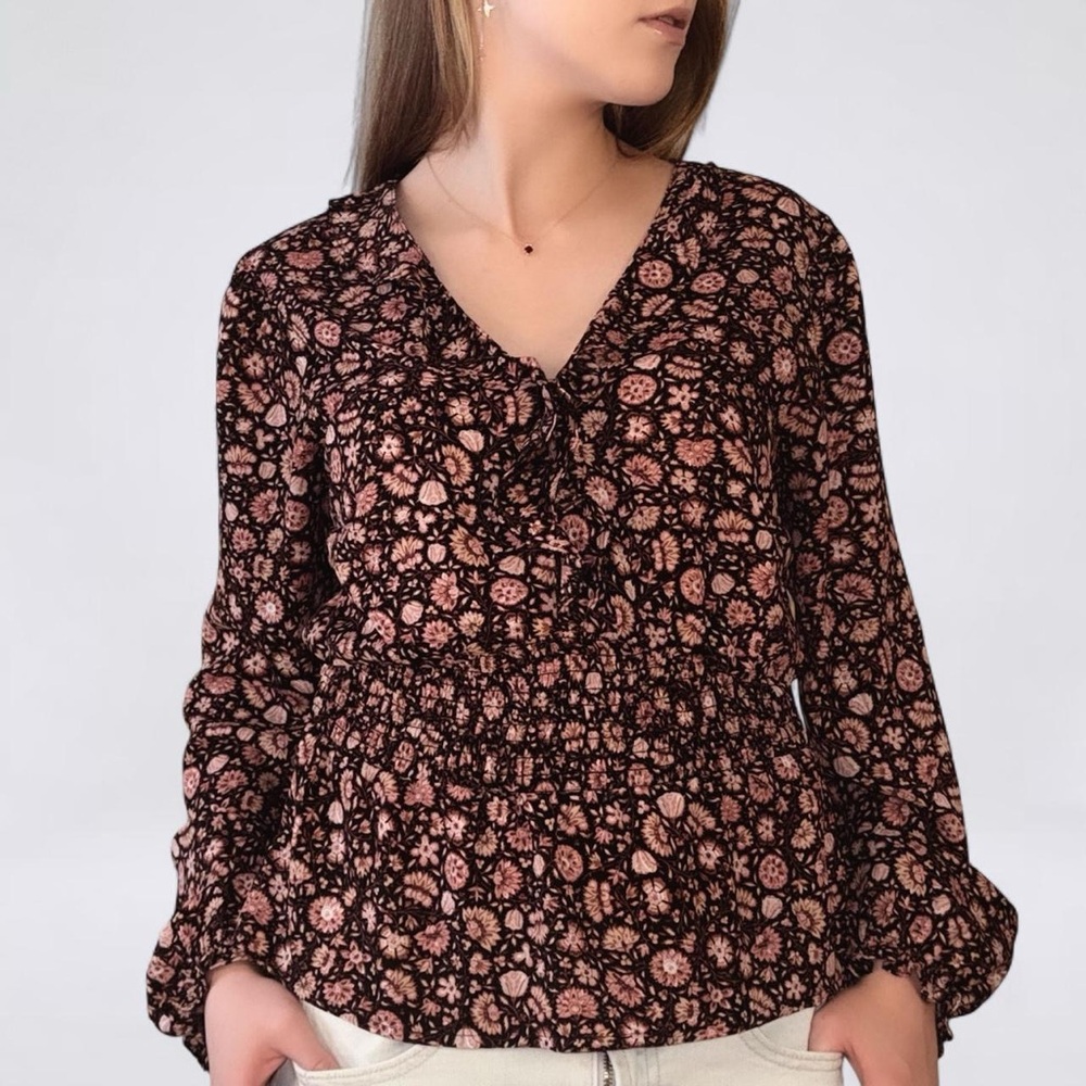 Abercrombie & Fitch Floral Blouse